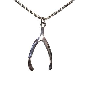 Wish bone necklace